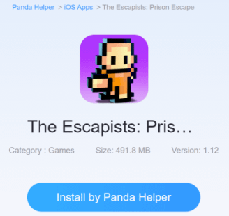 install the escapists by panda helper