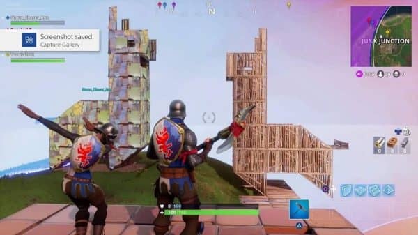 A pair of alpacas made in Fortnite