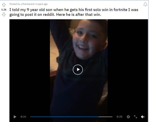 the first solo win in fortnite