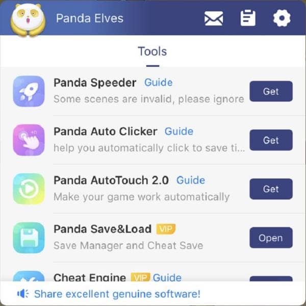 panda speeder and cheat engine