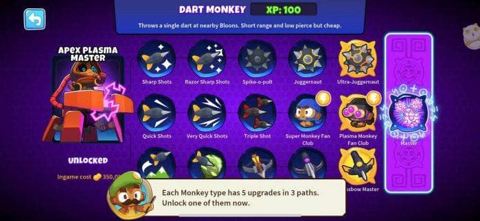 bloons td 6 monkey